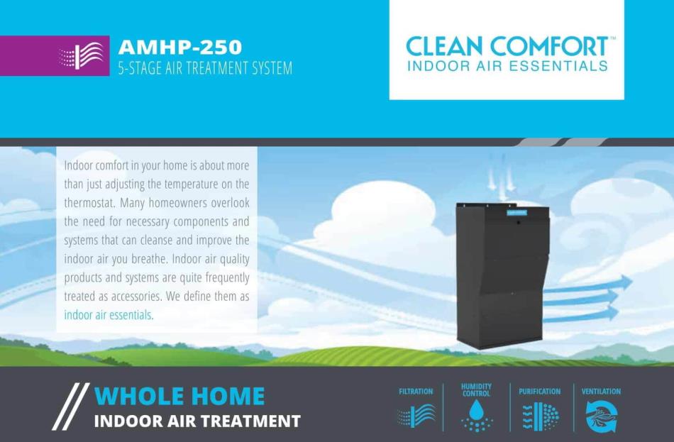 AMHP-250-UPD Filtration HEPA Air Cleaner